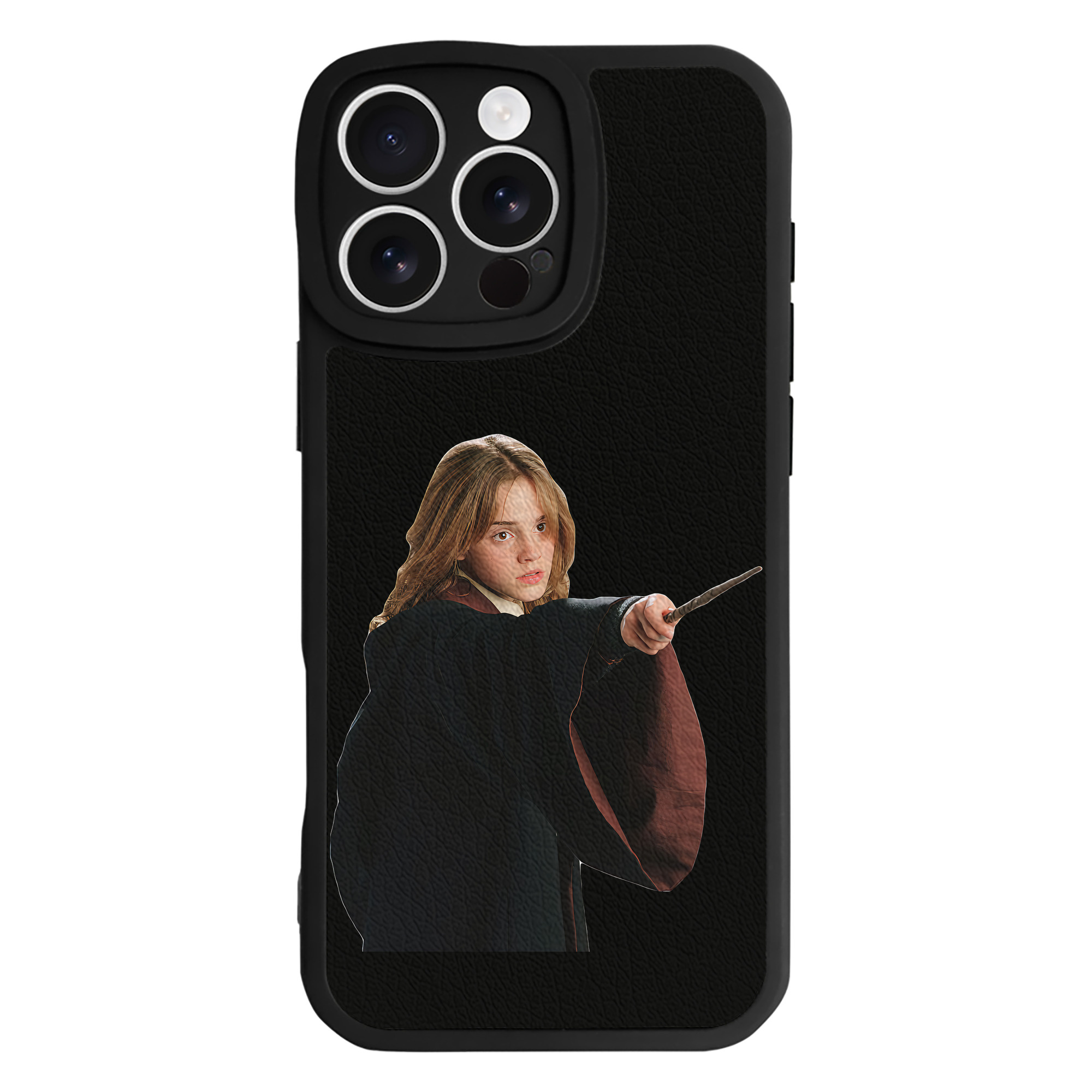 （画像用） Harry Potter ハリー・ポッターシリーズ 【iPhone 16シリーズ対応】シリコンスマホケース（レザー調） 材質：シリコン